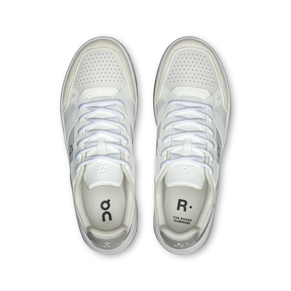 On Men's THE ROGER Clubhouse 3.0 White Ivory